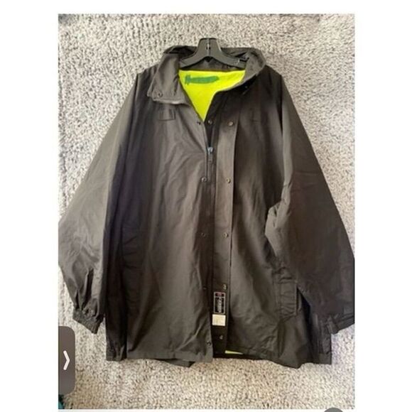 Utility Pro Wear Unisex 2XL High-Visibility Safety Jacket Yellow - Picture 6 of 6